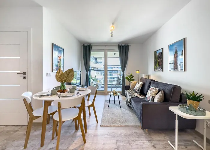 Nowoczesny Apartament W Okolicy Tauron Areny Краків, Польща