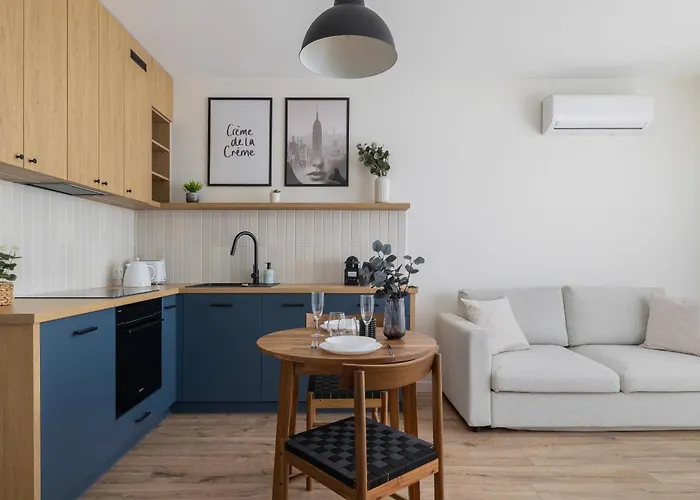 Modern Apartment In Krakow Podgorze By Noclegi Renters, Польща