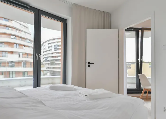 Apartament RentPlanet - Wiślane Tarasy Kraków, Polska