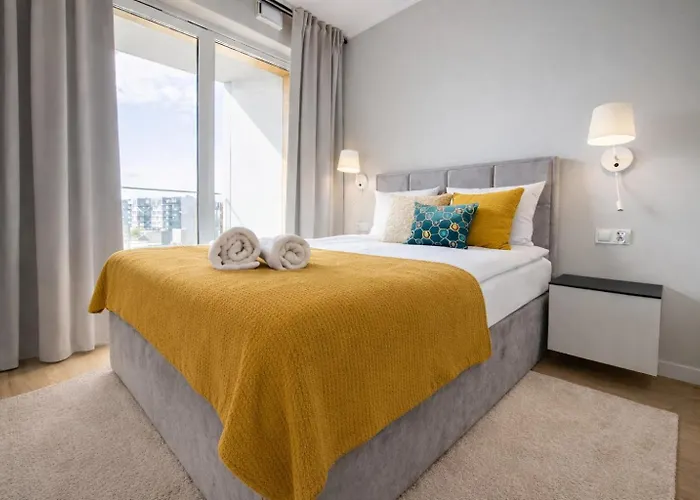 Inpoint Modern Apartment Lema 17-Tauron Arena & Free Parking Self Check-In Kraków, Polska