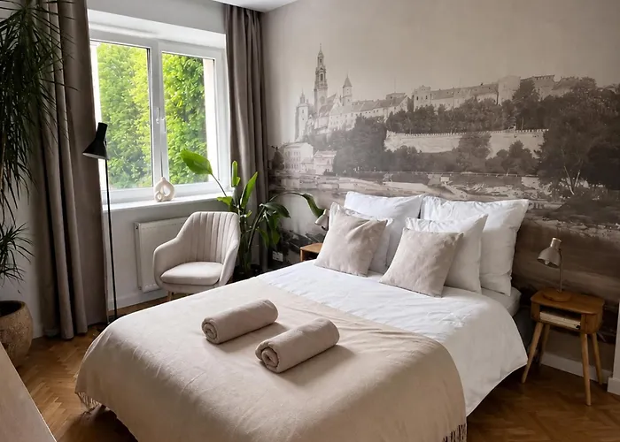 Vistula Nest Two Bedroom Apartment Near Kazimierz Kraków, Polska